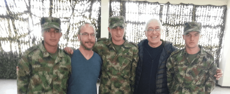 David Berceli with Columbia Military